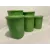 5 Piece Green Apple Tupperware Canister Set