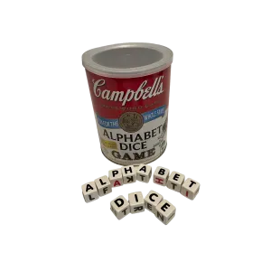 2011 Tdc Campbells Alphabet Dice Game