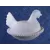 Indiana Glass Co Hen Nest Milk Glass