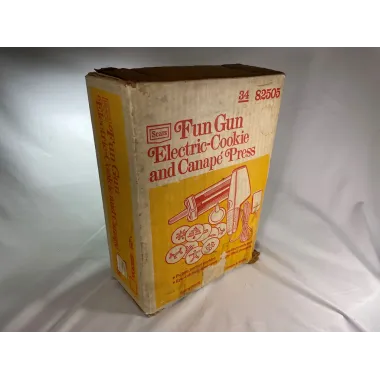 Retro Sears Fun Gun Electric Cookie Canape Press