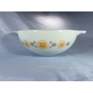 Vintage Pyrex Town Country 4 Quart Cinderella Mixing Ovenware Bowl